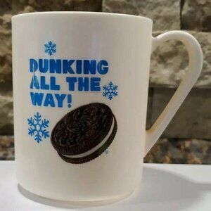 Oreo Cookie Dunking All The Way !!! Plastic Mug